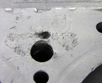Severe Corrosion Hole
